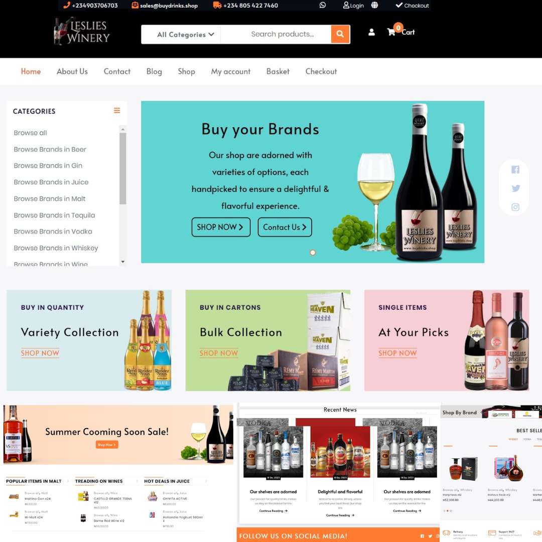 BUYDRINKS ECOMMERCE/ONLINE SHOP